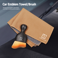 1Pc Car Wash Microfiber Towel Cleaning Soft Brush Auto Care Tools Interior Dust Accessories For Zeekr 001 MIX 009 007 Zeekr X 7X