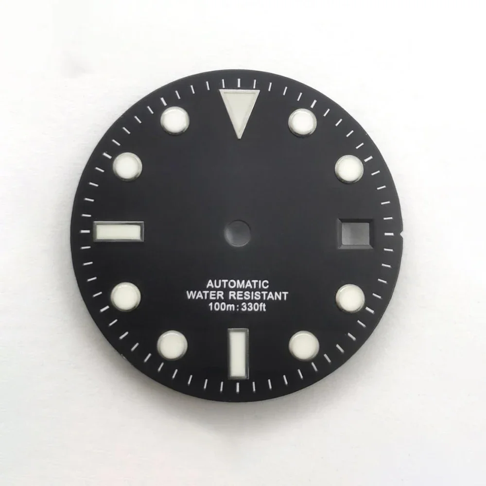 Dia 28.5mm NH35 Dial 8215 ETA 2824 Watch Dial Luminous Dial Fit For NH35 NH36 8215 ETA 2824 2836 Movement Watch Faces Modified