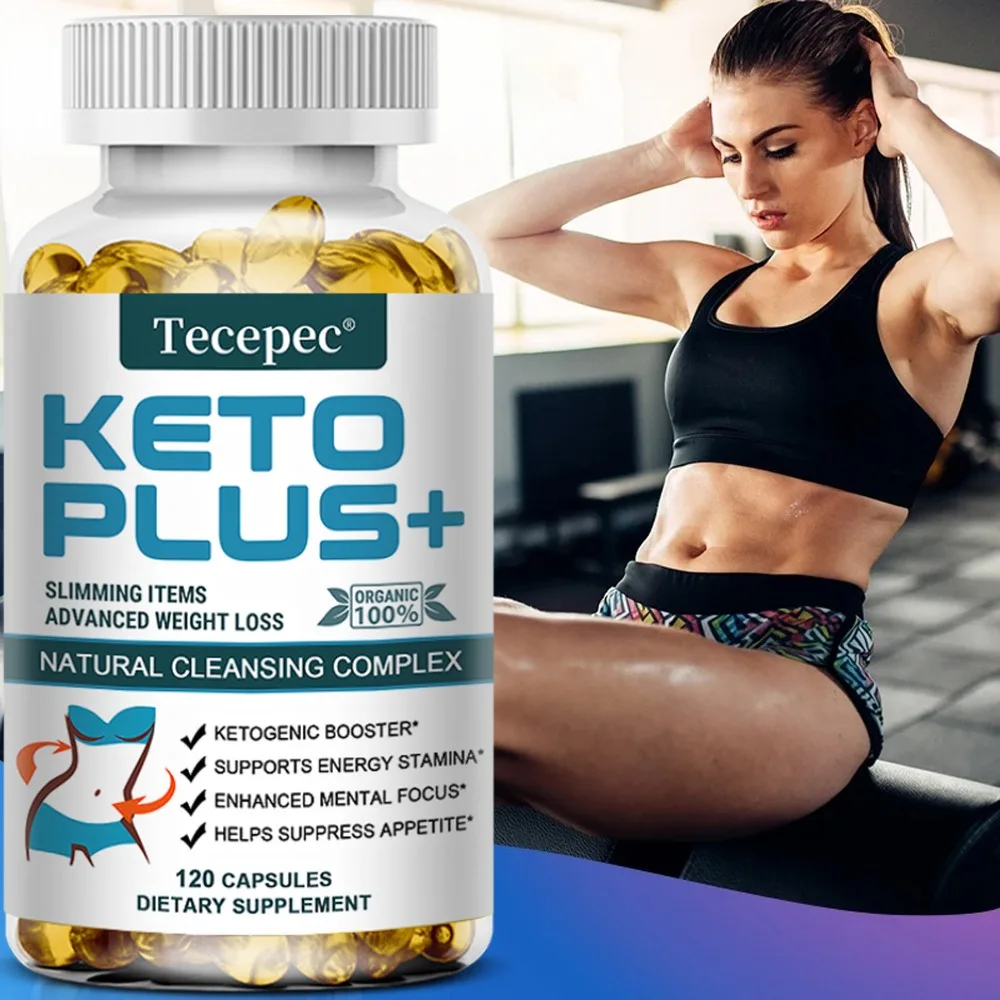 KETO Supplement, Natural Cleansing Complex, Helps Suppress Appetite and Manage Weight, 120 Capsules