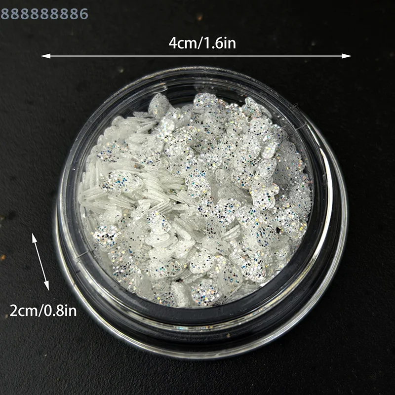 Mini Sparkling Star Nail Glitter Pentagram Nail Art Decoration Cute DIY Salon Design Accessory