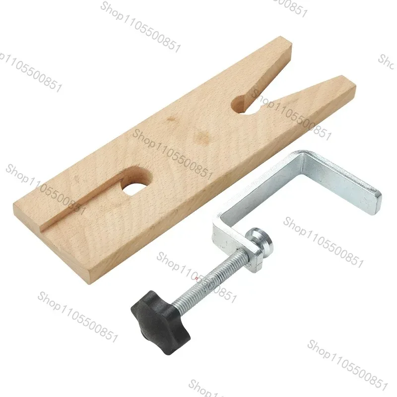 Wooden Bench Pin Mounting Work Bench Pin Kit Processing Metal Holder Clip Making Practical Cutting Jewelry Tool