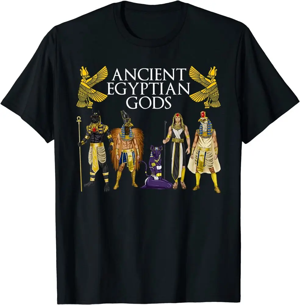 Egyptian Mythologys Ancient Egypt Deity God Anubis Tee Shirt Anime Graphic T-shirts Y2K Tops Unisex Summer Short Sleeve