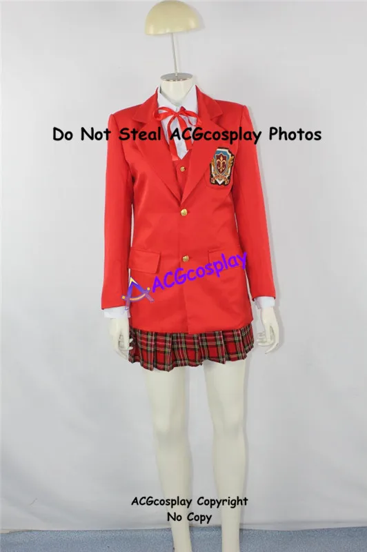 

Magister Negi Magi Negima Winter School Uniform Cosplay Costume acgcosplay costume