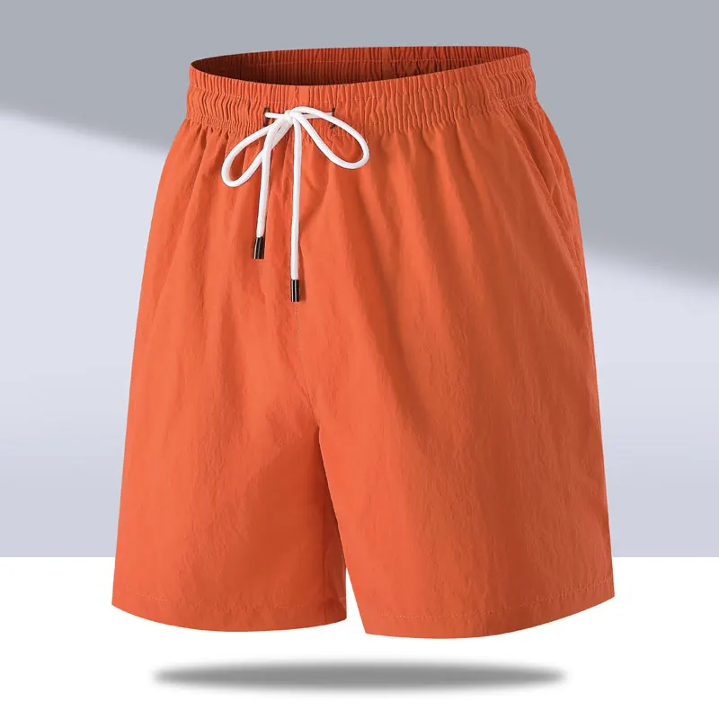 

Новинка 2025 года, повседневные мужские шорты Yunda, износостойкие, приятные для кожи однотонные брюки до колена