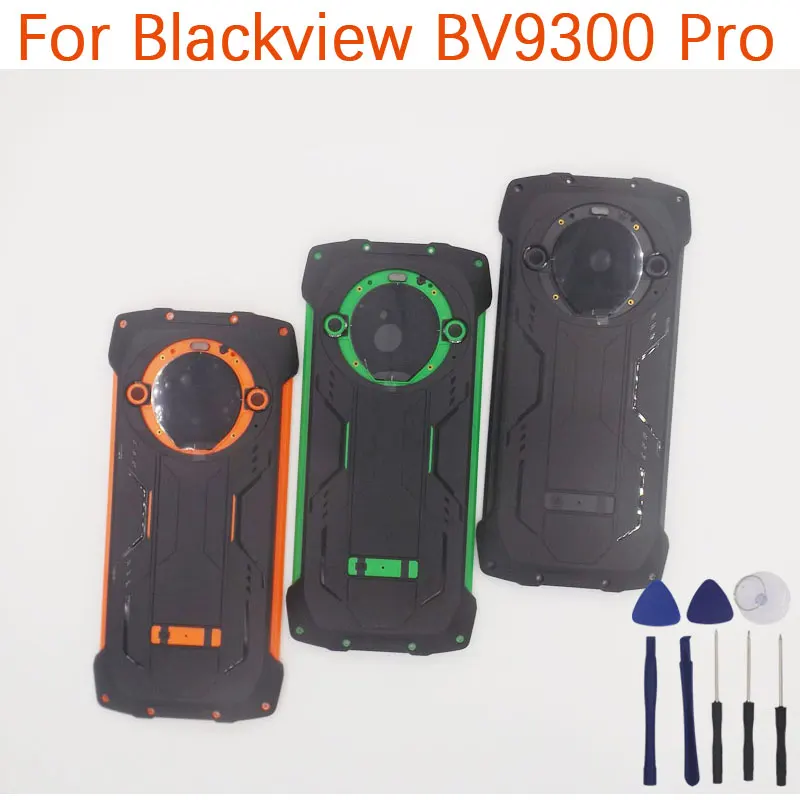 New Original Blackview BV9300 Pro Battery Cover With LCD Secondary Screen Component For Blackview BV9300 Pro Smart Phone