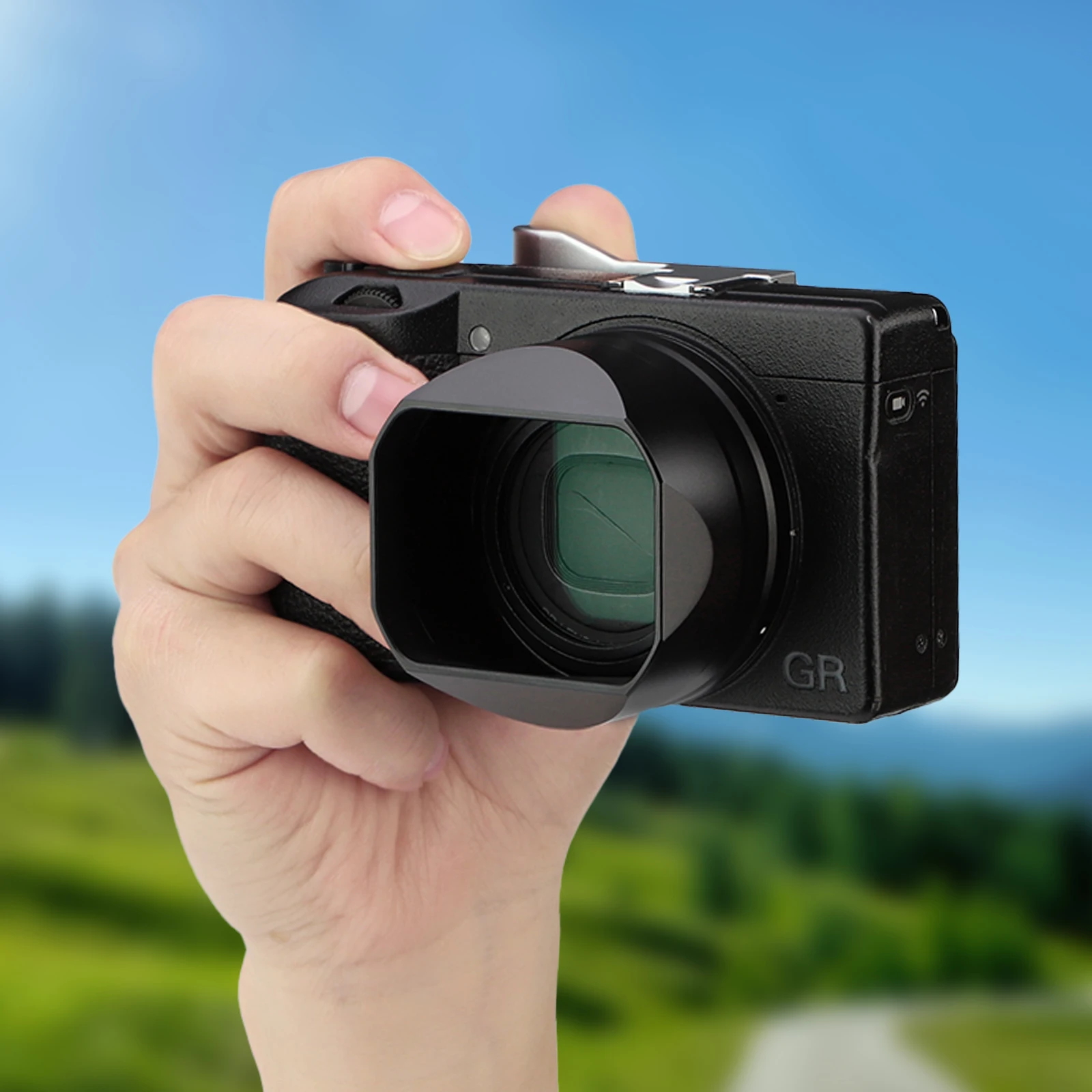 Ricoh Gh1 Ricoh Gr Ii Lens Hood Lens Hood Replaces RICOH GH-2 JJC