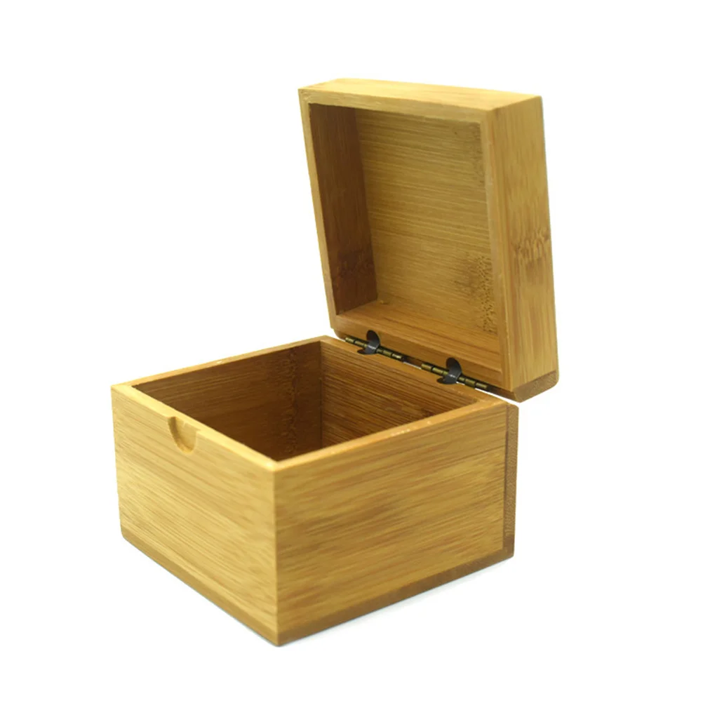 

Bamboo Watch Box Elegant Design Removable Pillow Organizer Durable Storage Case for Watches Jewelry Accessories Business