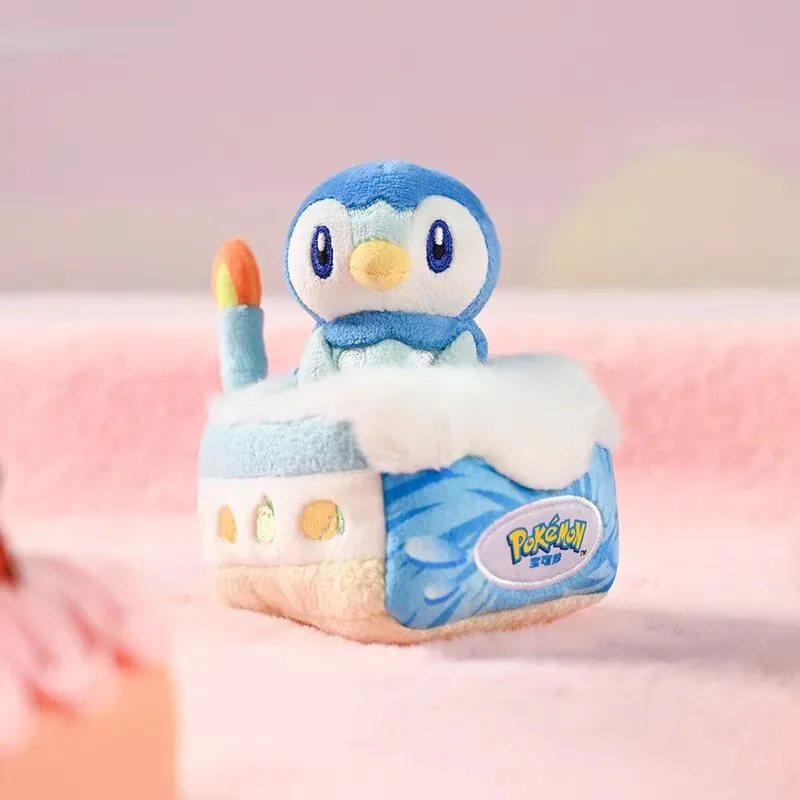 جديد حقيقي بيكاتشو الحلو حلم كعكة سلسلة ألعاب من نسيج مخملي Gengar سلاسل المفاتيح Jigglypuff حقيبة سحر Sprigatito كيرينغ هدية لعبة #6