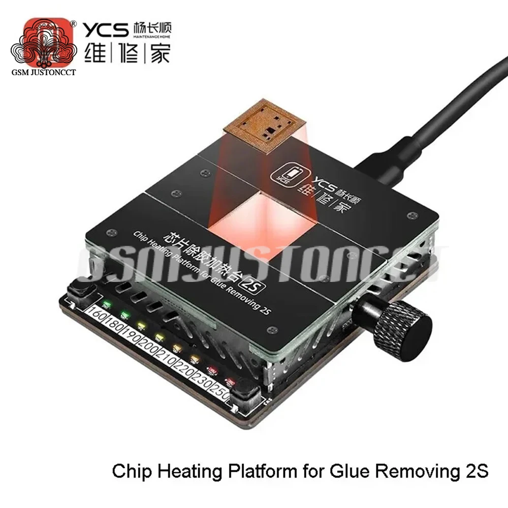 YCS 2S Hot Plate Soldering Preheating Rework Station Phones Chip IC Soldering Plate Heating Table Glue remove Repair Hand Tools