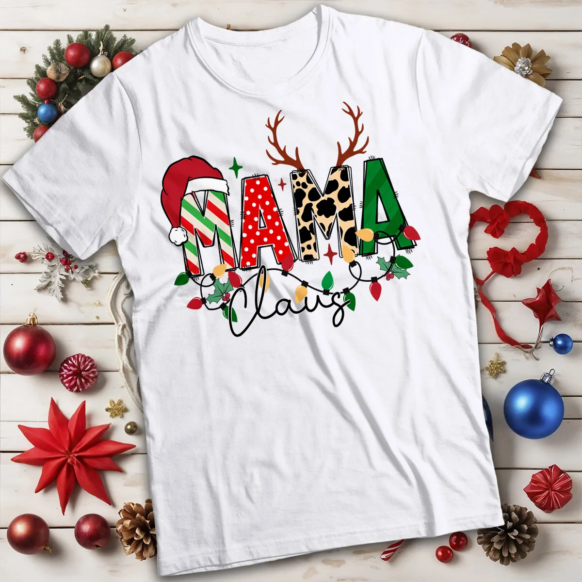 Womens Mama Claus W…