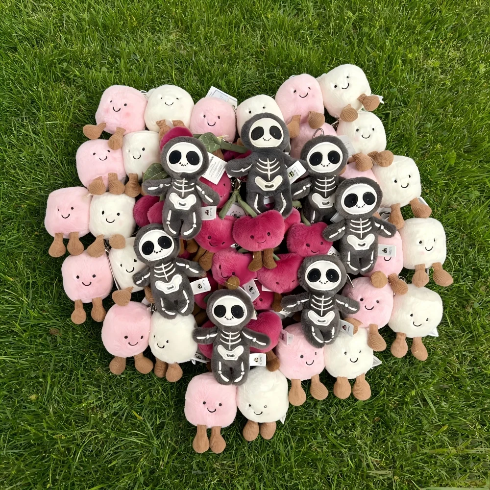 Breloczek z serii Jelly Fun, urocza pluszowa zabawka, przytulanka, zabawka uspokajająca, prezent na festiwal, rozmiar S