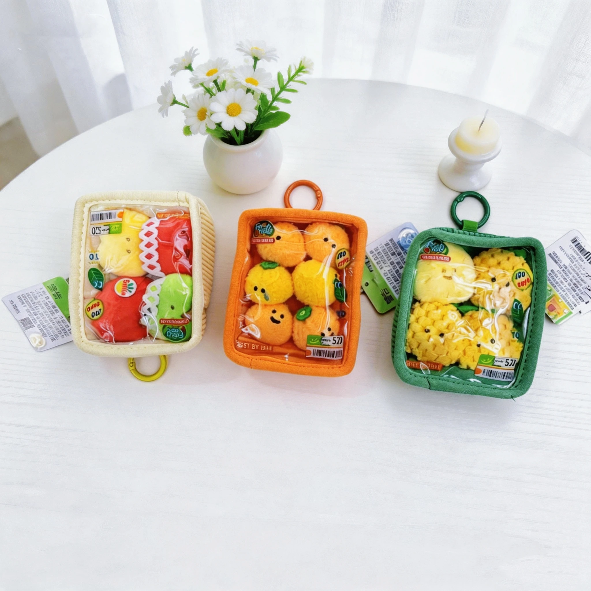 Veggie Keychain