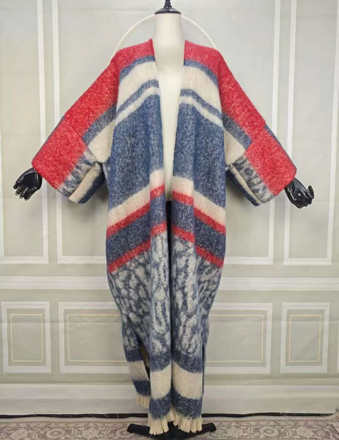 

Женский зимний модный плащ, длинные кардиганы, африканские женские толстые свободные теплые кимоно, роскошная Дубайская Абая для праздника