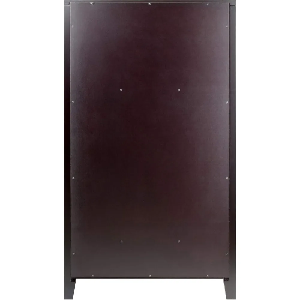 ที่เก็บไวน์สุดหรูในสีเอสเพรสโซ่สุดหรูหรา