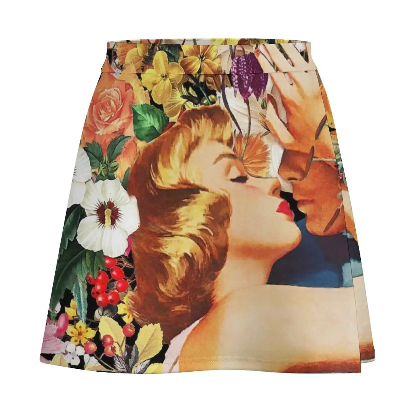 Floral Bed Mini Skirt korean ladies summer korean style skirt skirts for women 2025 Mini Skirt