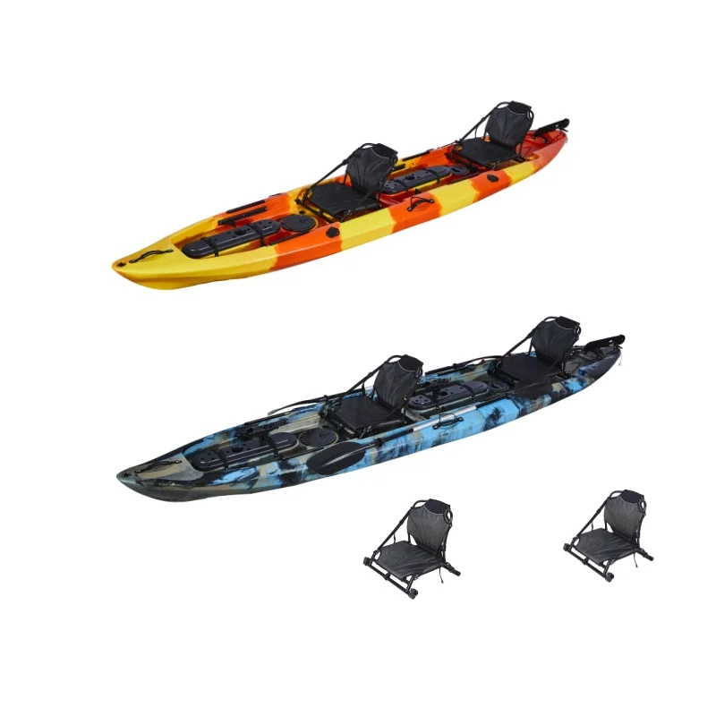 2025 Factory Wholesale 2-Person For Family Kayak Fishing With Paddle Accessories Lakes And River Water Sports