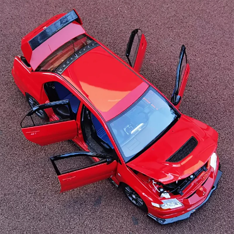 Super A 1:18 Mitsubishi EVO 8th generation FQ-400 4G63 car model car model