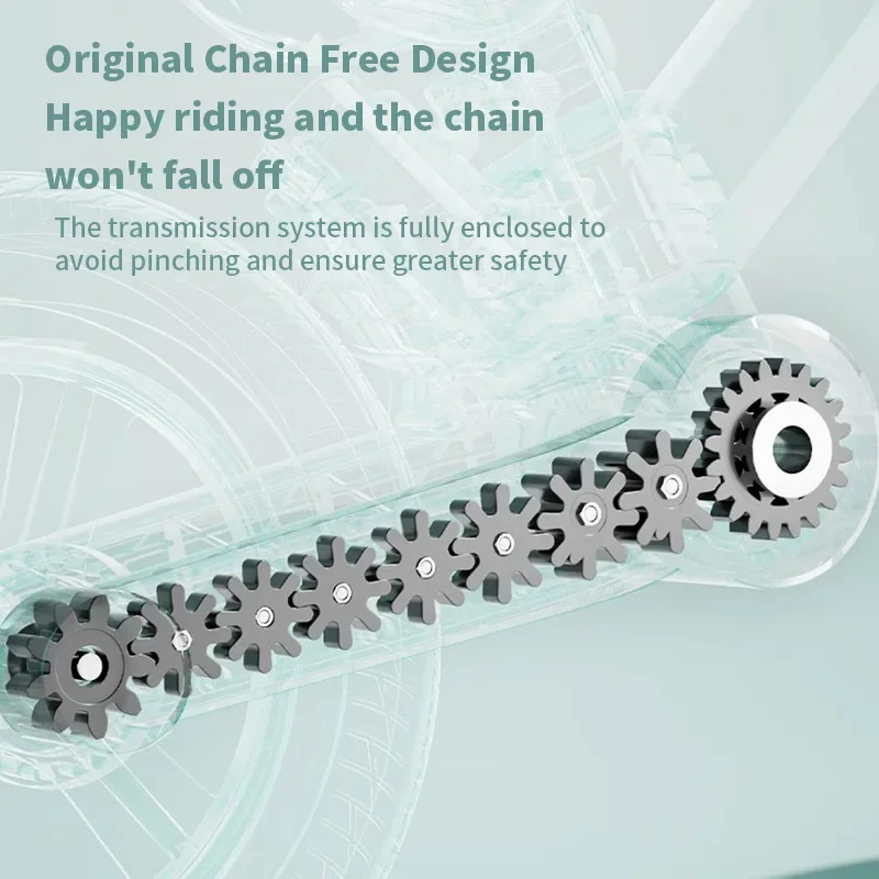 Children's bicycle balance bike 2-in-1 1-3 1-6-year-old girl boy pedal folding bike