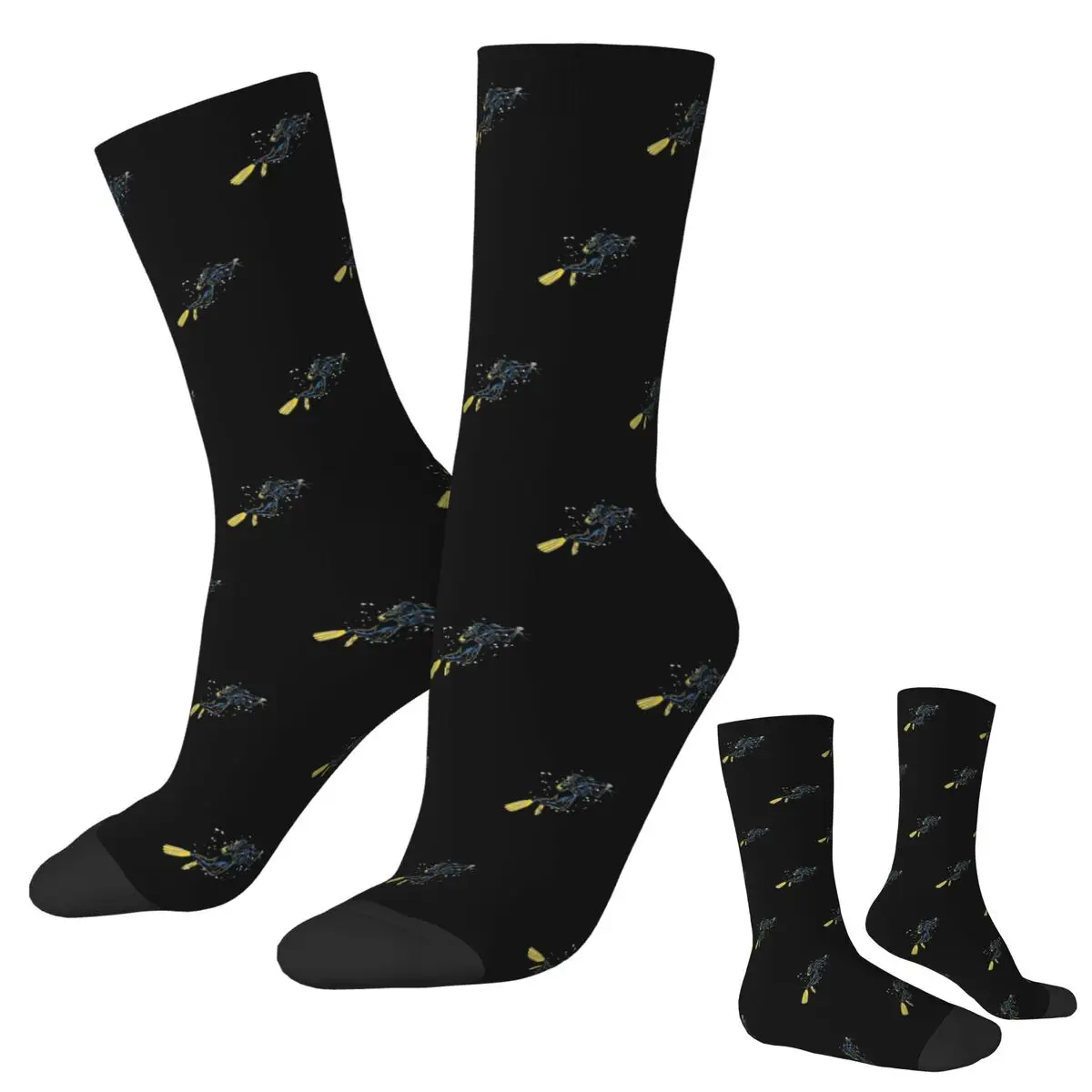 Tauchen Tauchen Taucher Meer Schnorcheln Sportsocken Harajuku Hochwertige Strümpfe Ganzjährig Lange Socken Weihnachtsgeschenke
