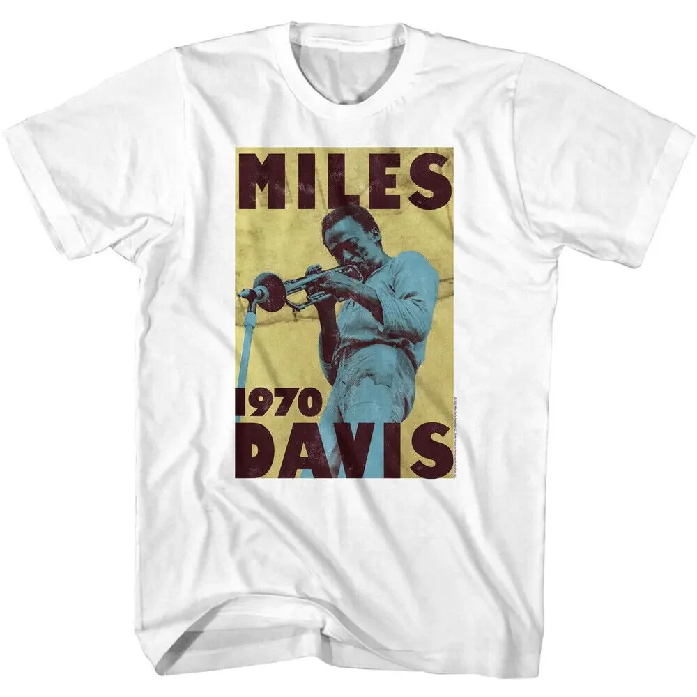 Miles Davis T Shirt Live at Fillmore East Jazz Trumpet Legend