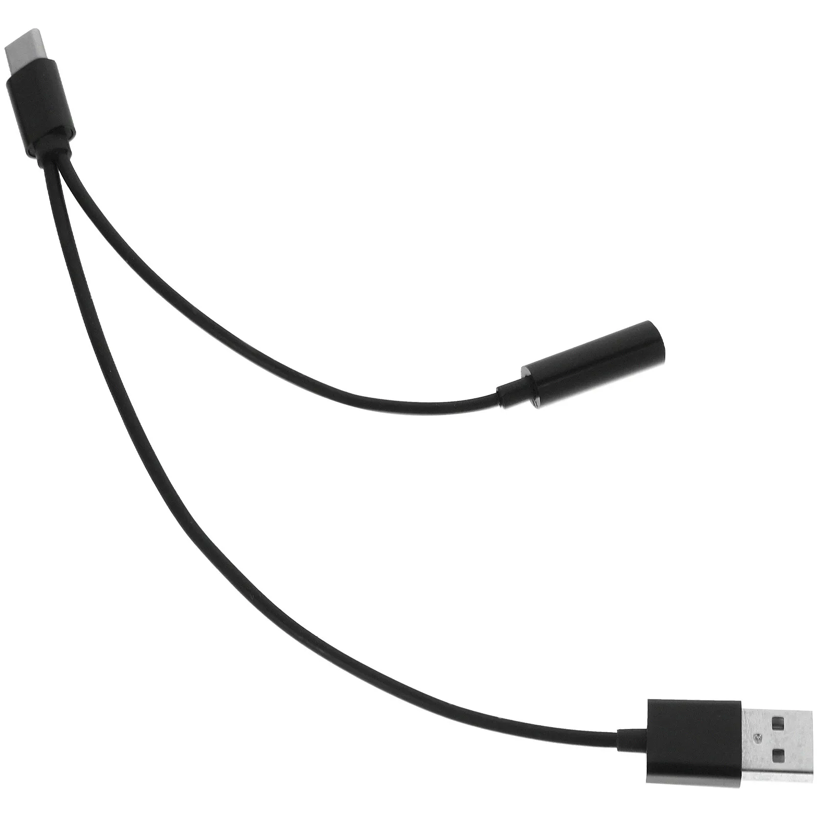 USB-C to Dual 3.5mm Audio Adapter Cable for Laptops Phones Tablets Reversible Type C Connector USB 3.1 Compatible Professional