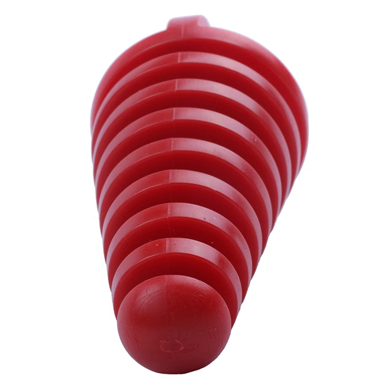 4X Muffler Pipe Exhaust Silencer Wash Plug For Motorcycle Dirt Bike ATV Quad 2 4 Stroke, Red