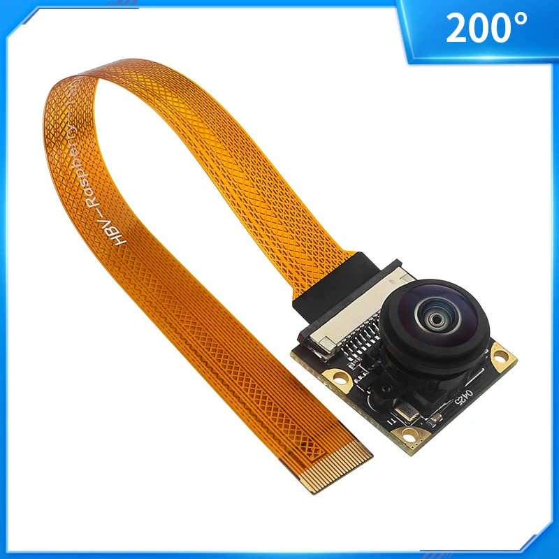 Caturda Raspberry Pi 5 8 MP Kamera IMX219 Sensorchip CSI-Schnittstelle 77 °   130 °   160 °   200 °   Kamera-Webcam für Raspberry Pi 5 Zero W 2 W 7