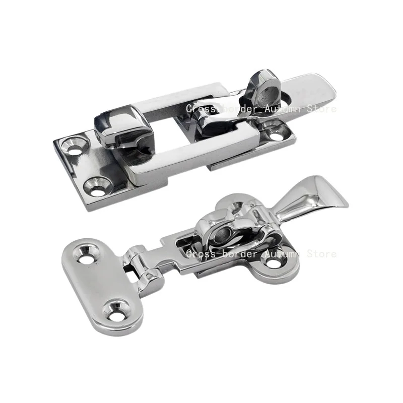 316 Stainless Steel Heavy Duty Latch Marine Hatch Lock for Yacht Speedboat Cabin & Case