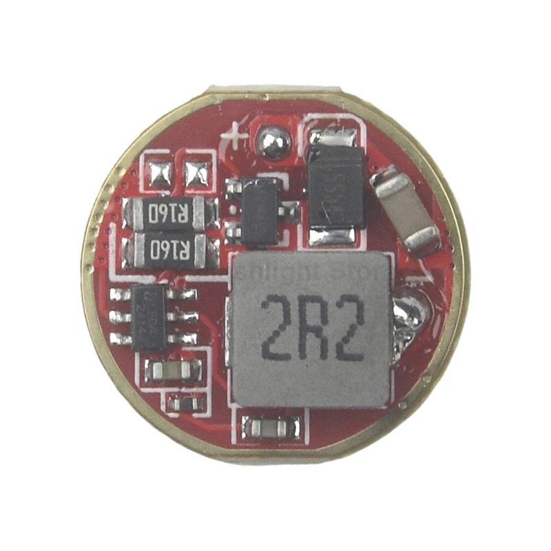 

17mm / 20mm 2.8V-12V 1-3 cells 2800mA 3-Mode Buck Flashlight Driver