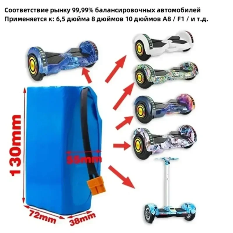 

Daweikala Original 36v 4.4ah 10S2P 4400mAh 18650 Rechargeable Lithium Battery For Electric Scooter（4.4Ah/6.0Ah/7.0Ah/12.0Ah）