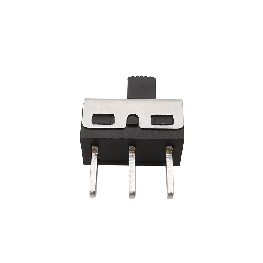 5/10pcs ss12d10/ss12d06 gerade/rechtwinklig 3-poliger Kippschalter 1 p2t Griff hoch 5mm Abstand Schiebe kippschalter