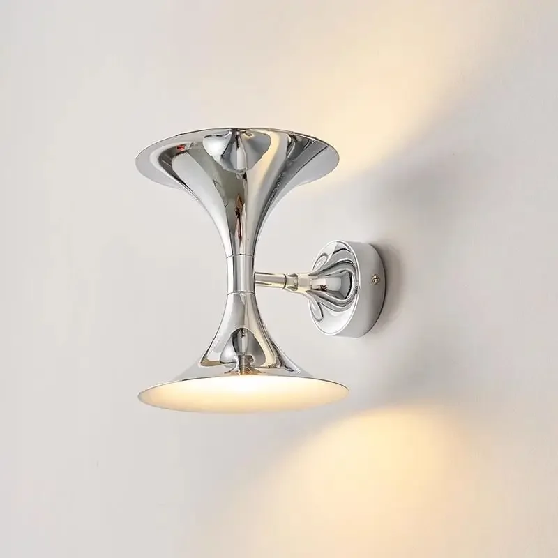 Bauhaus Middle-aged Horn Wall Lamps Up Down LED Wall Light for Living Room Aisle Hallway Balcony Stair G9 Bedroom Bedside Lights