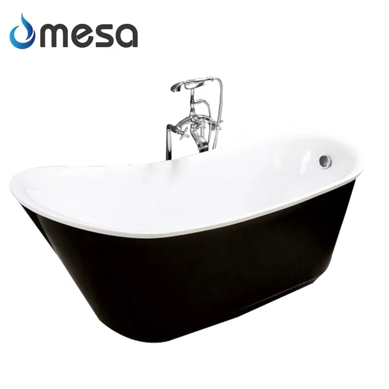 Black Acrylic Hot Sale Mini Bathroom Freestanding Shoe Portable Bathtub For India With Cheap Price