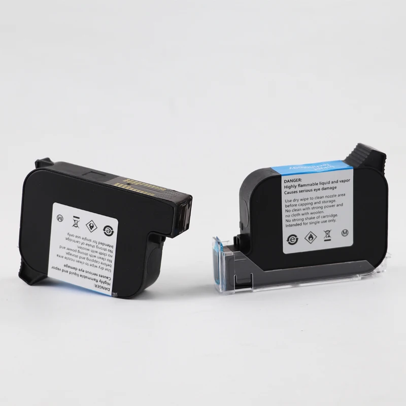 2588 JS12 42ML Black Red Blue Green Printer Ink Cartridge Quick-drying 12.7mm Print Height Universal for Handheld Inkjet Printer