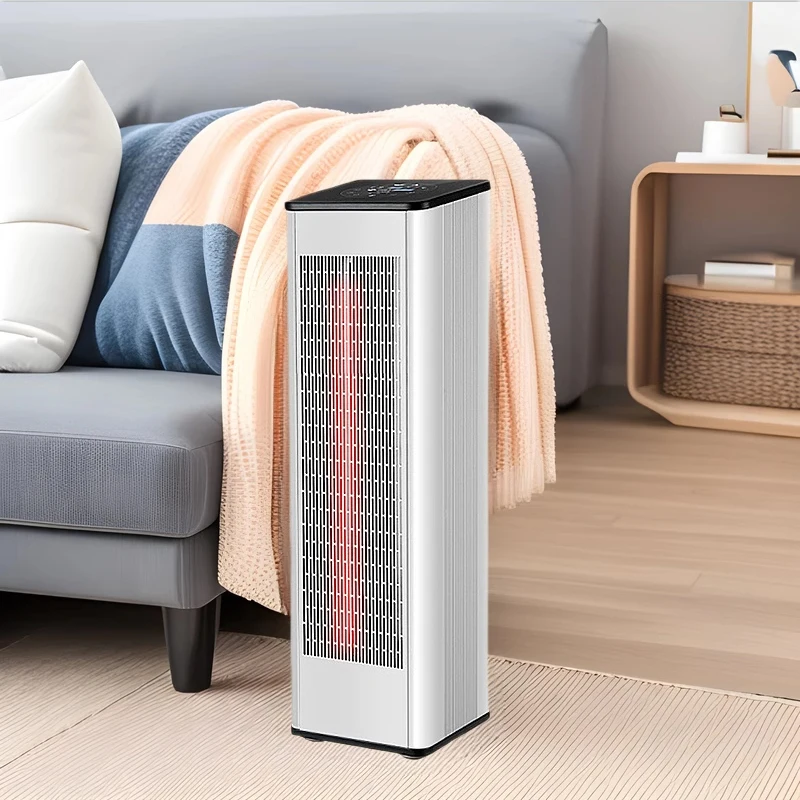2000W Floor Stand Fan and Heater PTC Quiet Electric Fan Heaters for Home Portable