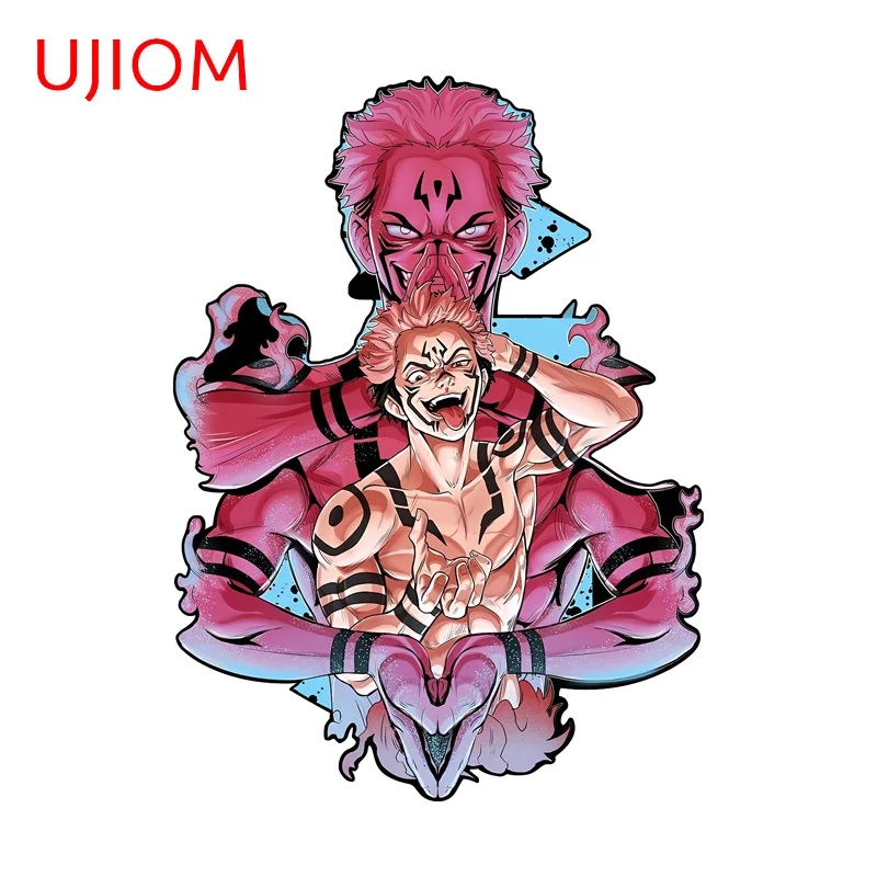 UJIOM Fancy Trendy Sukuna Wall Sticker Creative Ingenious Attractive Charming Decal Practical High Quality Sticker Laptop