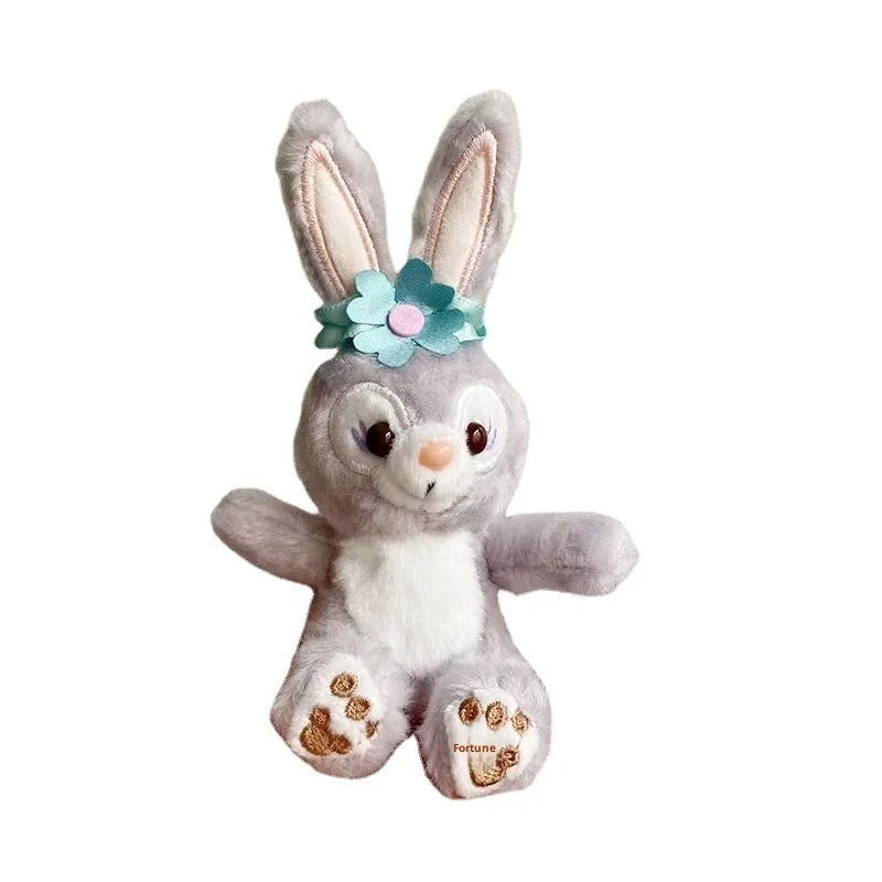 لطيف ليتل أرنب أفخم قلادة المفاتيح تمثال القانون آلة دمية ألعاب من نسيج مخملي دمية معلقة الديكور هدية ليتل ر