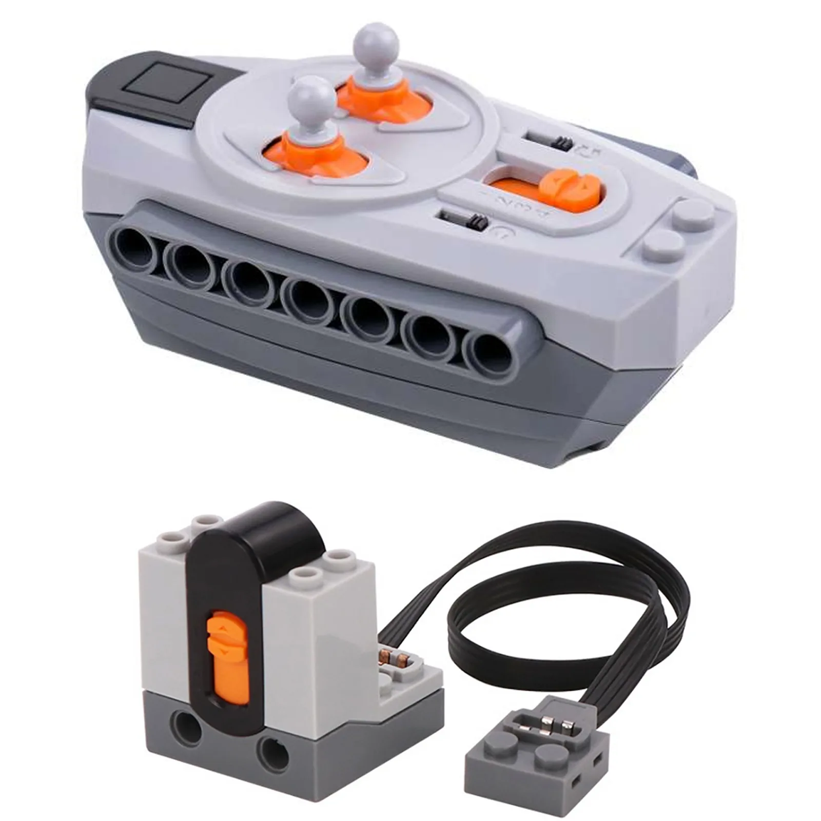 

DIYmall Инфракрасный ИК-пульт дистанционного управления и комплект приемника для технических деталей Legoeds, поддержка нескольких мощностей