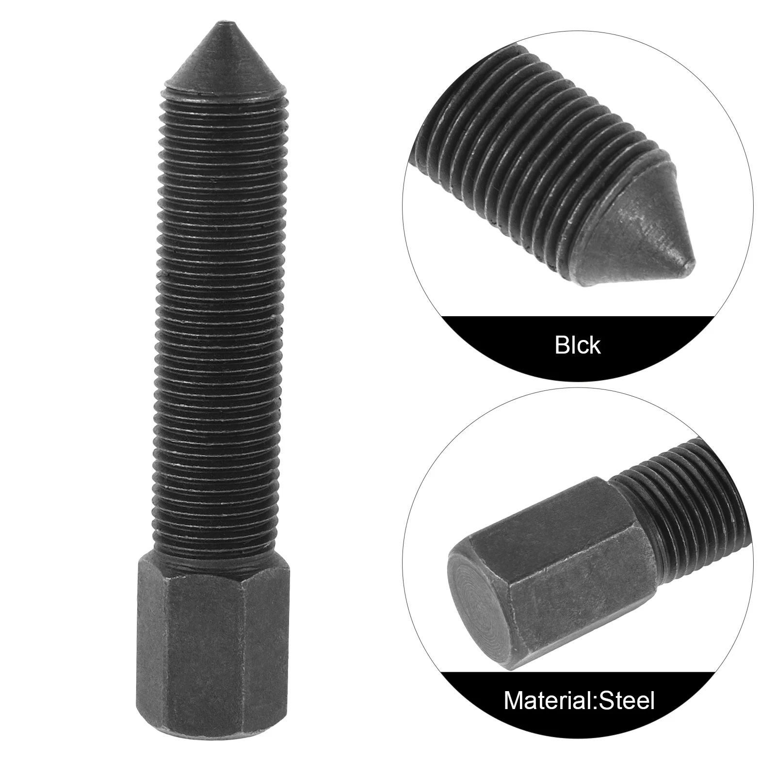 Universal Flywheel Puller Tool Heavy-Duty Steel 16mmx1.5 Anti-Slip Precision Removal for Motorcycle Scooter Atv Repair Shops