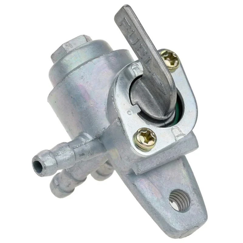 ATV 3-Port Gas Fuel Valve Switch Petcock for Motorcycle Dirt Bike 2 Stroke Fuel Tank Shut Off Valve Motorcycle Dirt Bike