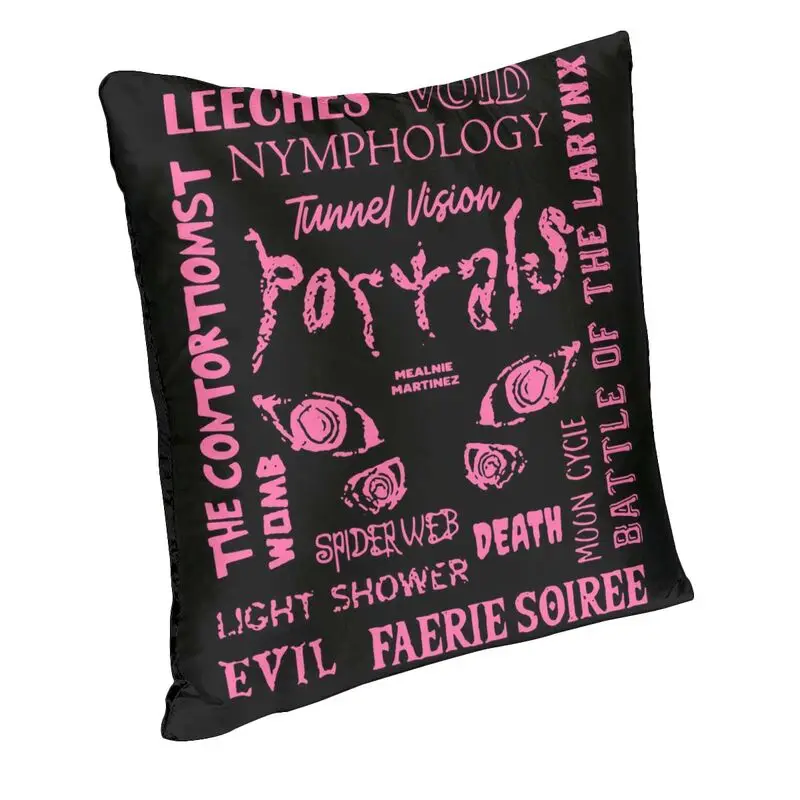 Creative Music Singer Melanie Martinez Cushion Cover Sofa Home Decorative Square Throw Pillow Cover 45x45