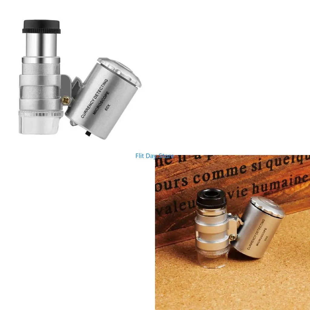 F92C Digital Microscope with LED Lighting 60X Magnification for Precision-Observation