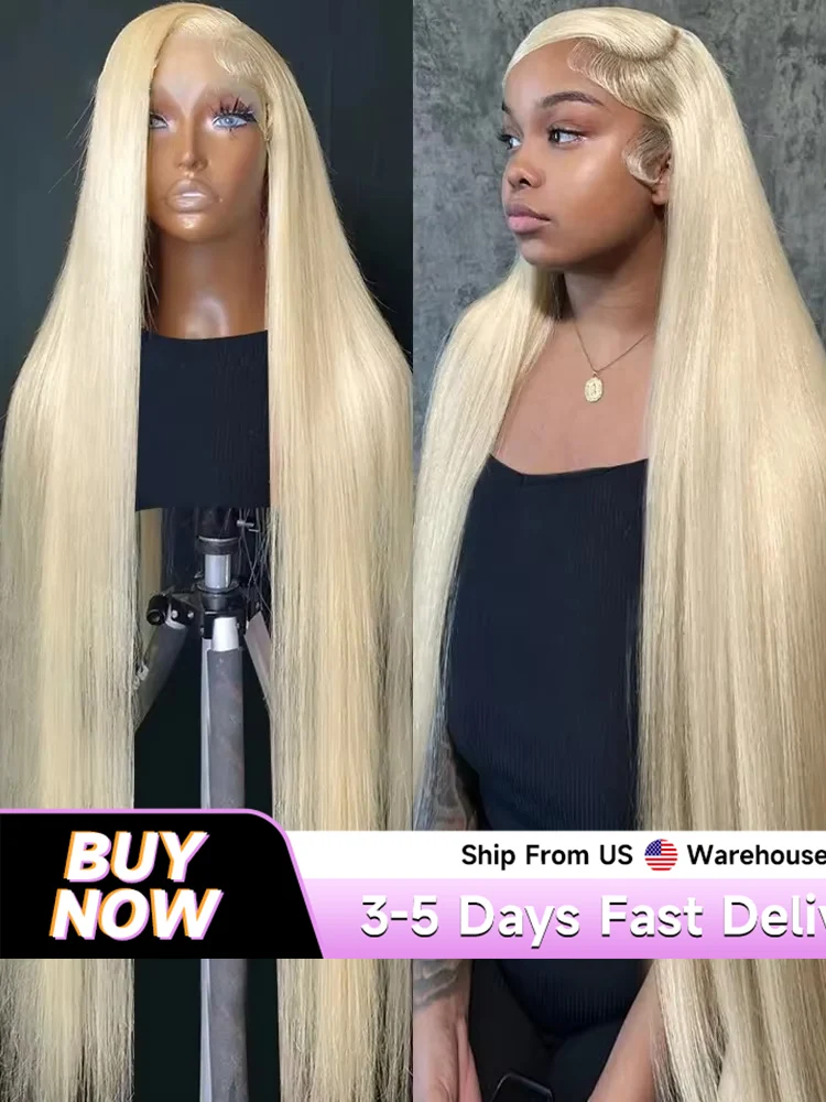

13x4 13x6 360 613 Honey Blonde Color Lace Front Human Hair Wigs for Women Transparent Brazilian Straight Frontal Wigs Human Hair