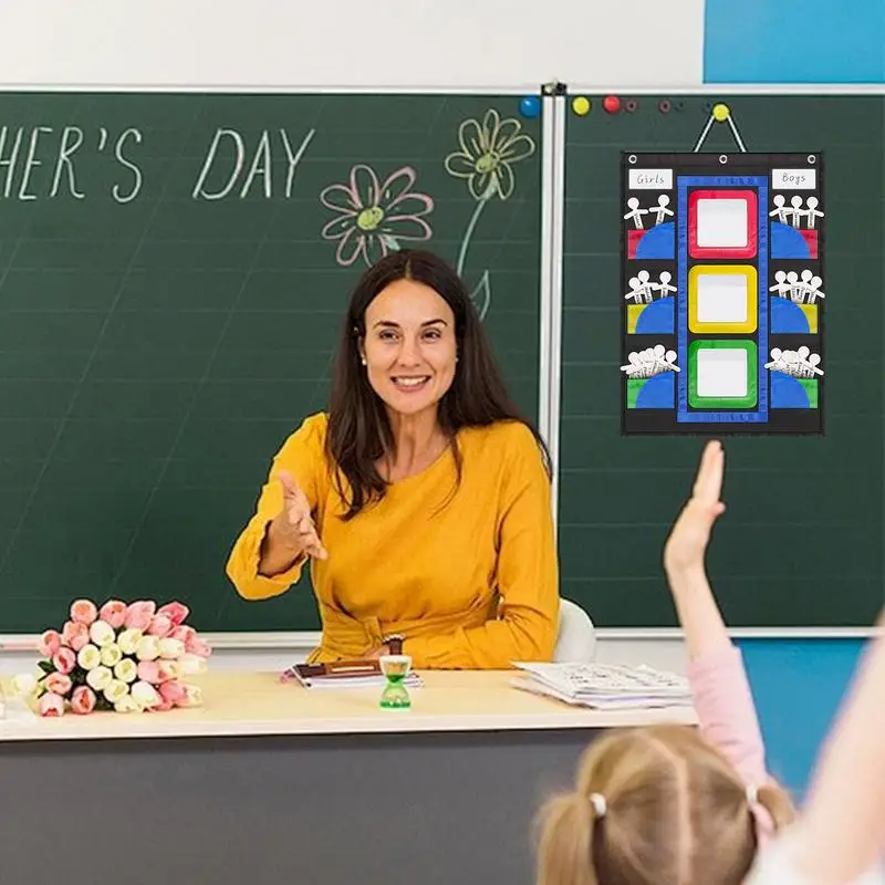 Tabla de comportamiento de bolsillo para el aula, tabla de comportamiento para el hogar, herramientas de gestión del aula, tabla de comportamiento para niños, estudiantes, escuela y hogar