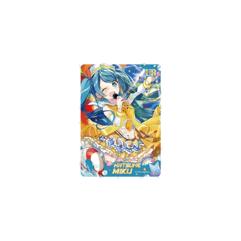 Kayou UR Card 1~10 Series Hatsune Miku Megurine Luka Rare Limited Edition Game Toys Collection Card Christmas Birthday Gift