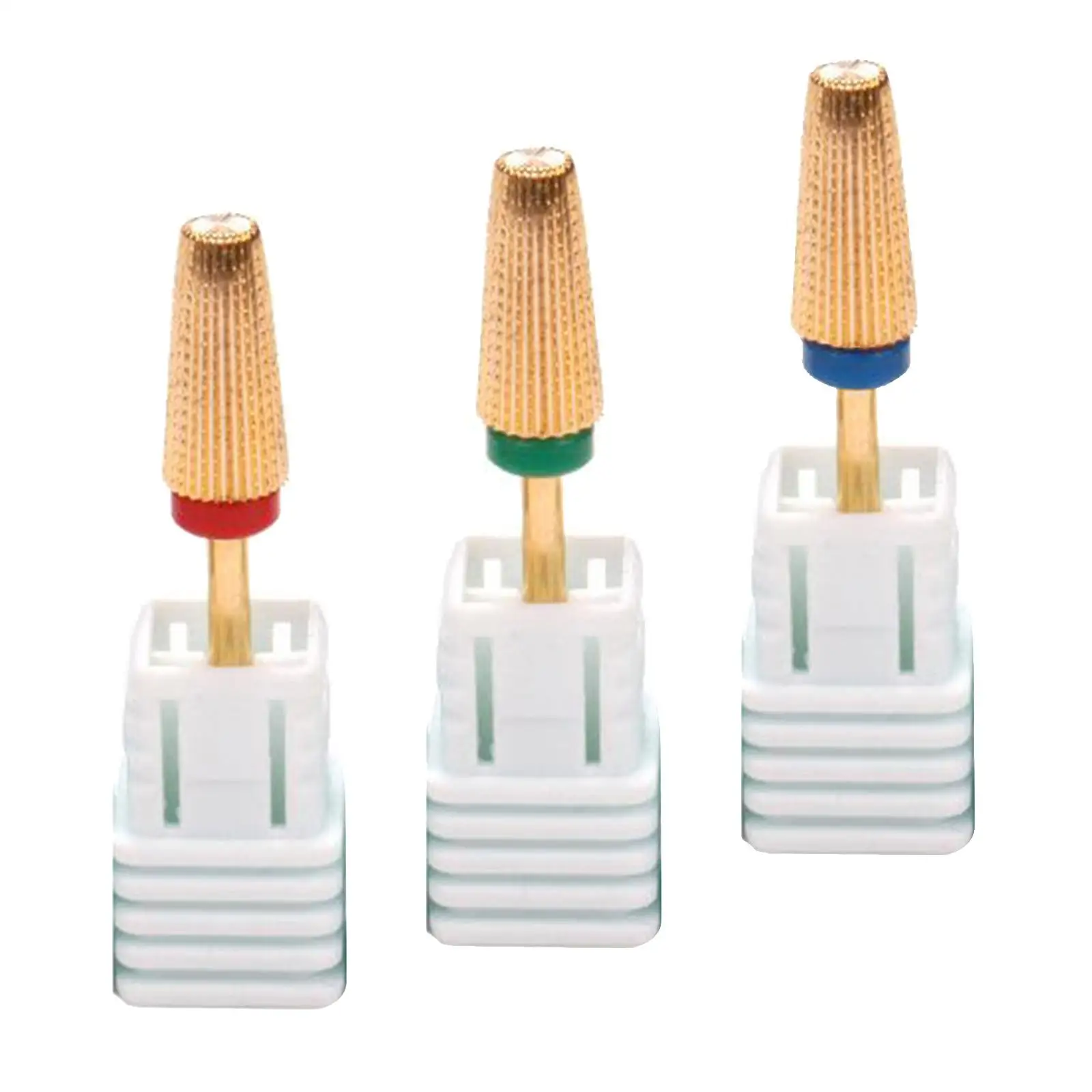 Nail Carbide 5 in 1 Bit - Two Way Rotate Use - Fast remove Acrylic or Hard Gel - Manicure, Nail Art, Drill Machine
