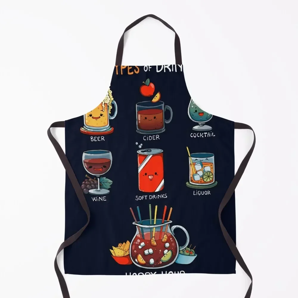 

Types of Drink Apron Kitchens Accessories barber uniform For Man For Nail Stylist Apron