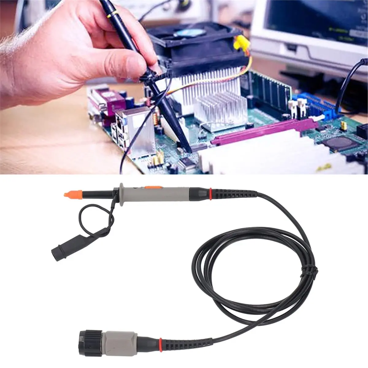 Oscilloscope Probe Interchangeable Oscilloscope Probe 500mhz Small Signal Interference for Contact Test