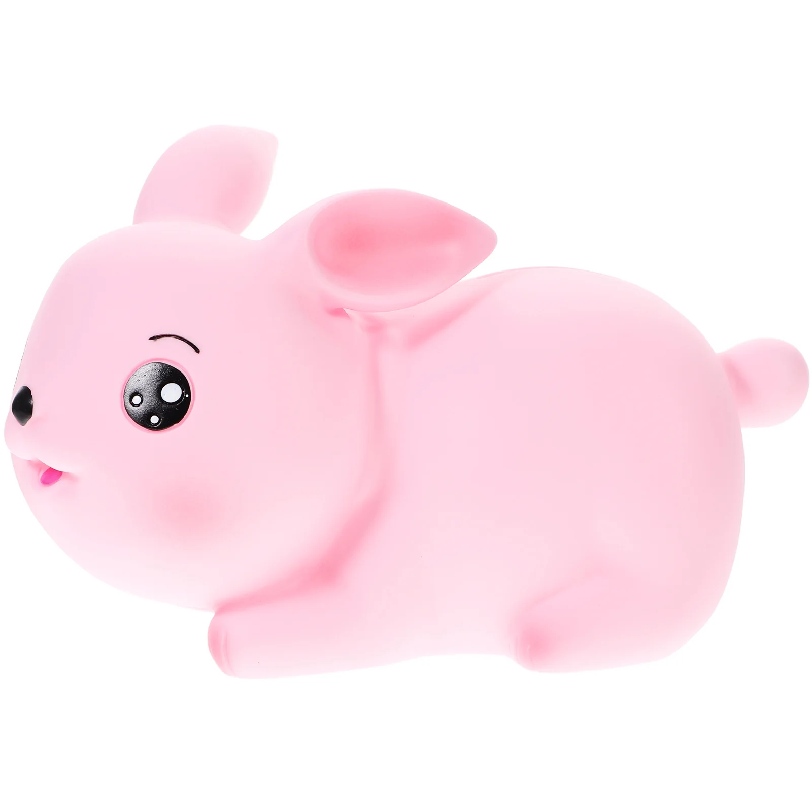 Adorable Rabbit Piggy Bank Vinyl Money Saving Jar for Kids Girls Boys Christmas Birthday Gift Room Decoration Money Saving Box