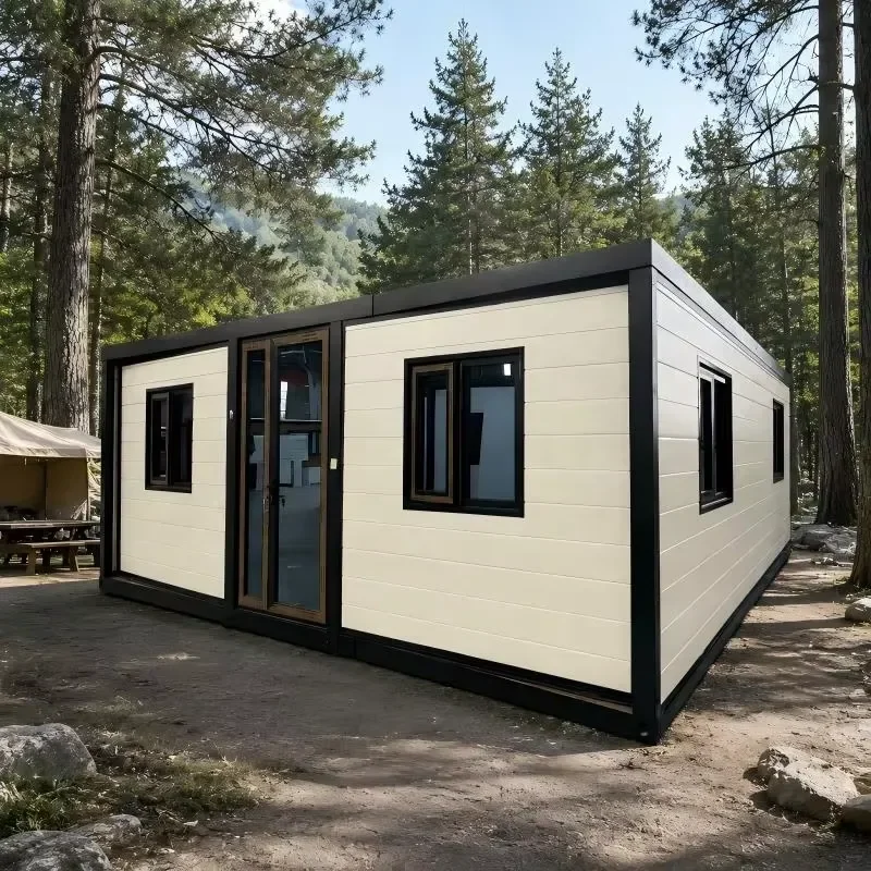 20ft Prefab Expandable Container House China Manufacturer in Construction Site Camps